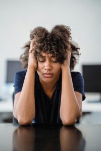 stress and skin aging causing acne and dull skin
